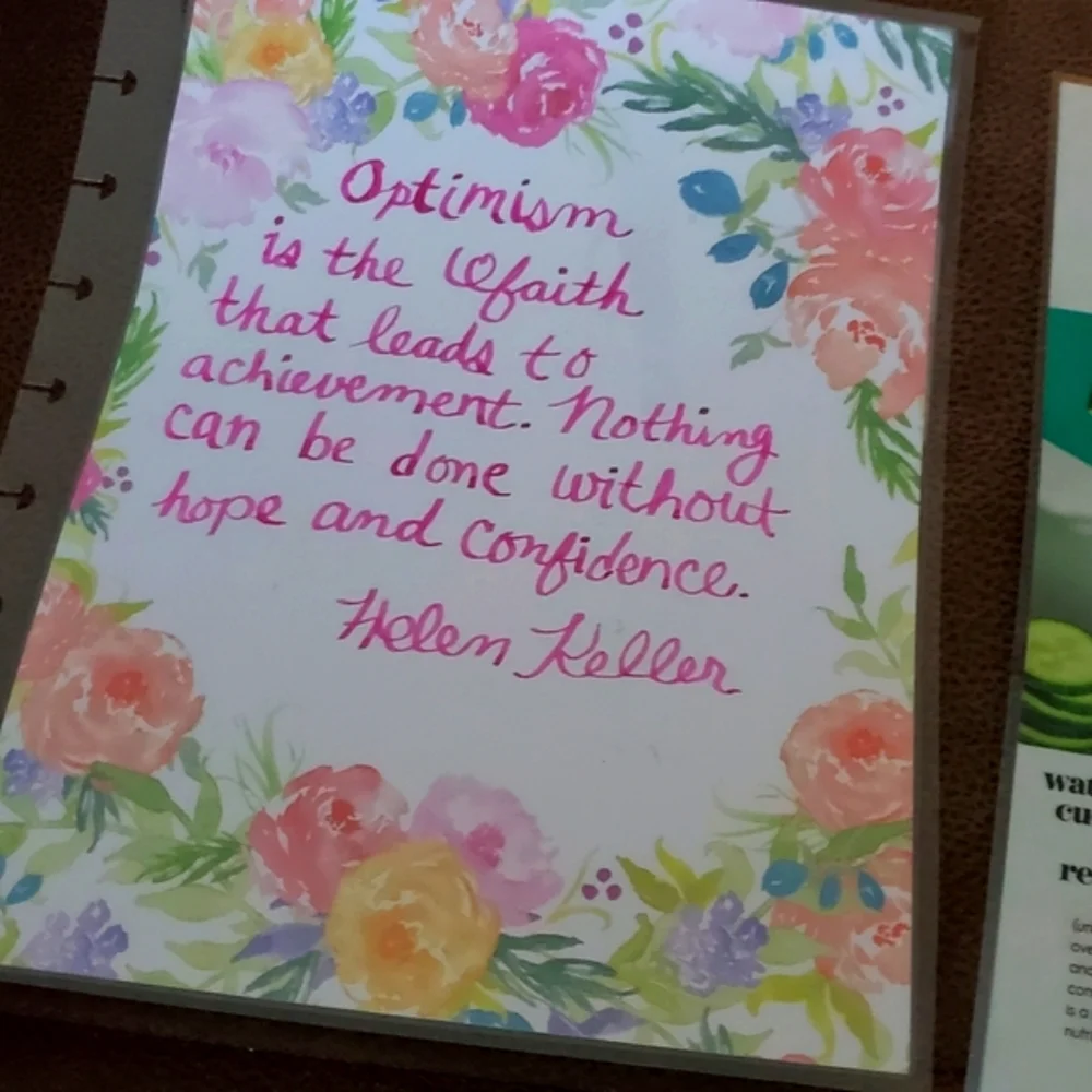 Homemade cover for your Classic size Disc Bound Planner